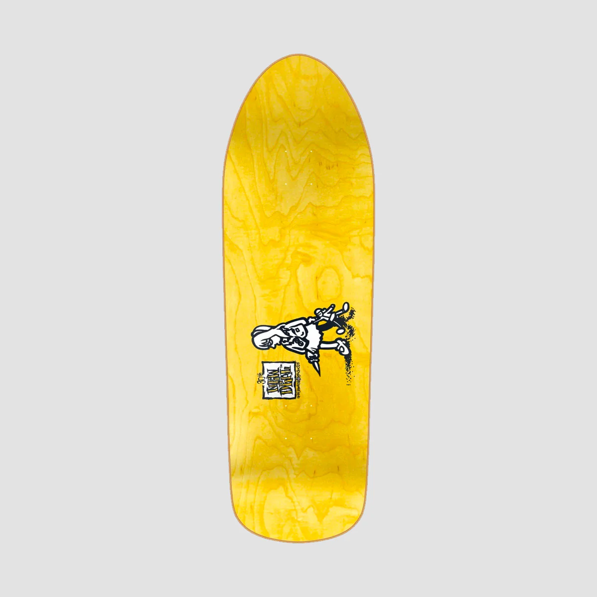 101 Adventures Of Justin Girardi HT Skateboard Deck Neon - 9.72" - Image 2