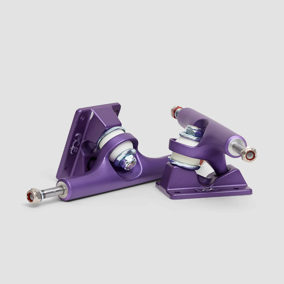 Ace AF1 55 Skateboard Trucks 1 Pair Purple Satin - 8.5" - Image 3