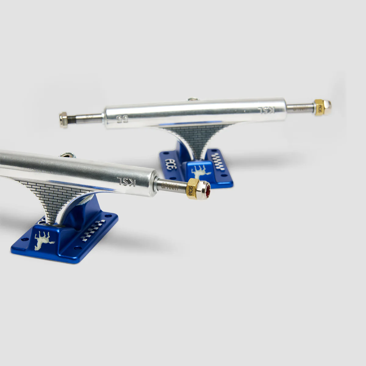 Ace AF1 Hollowed 55 Kevin Spanky Long Limited Skateboard Trucks 1 Pair - 8.5" - Image 4