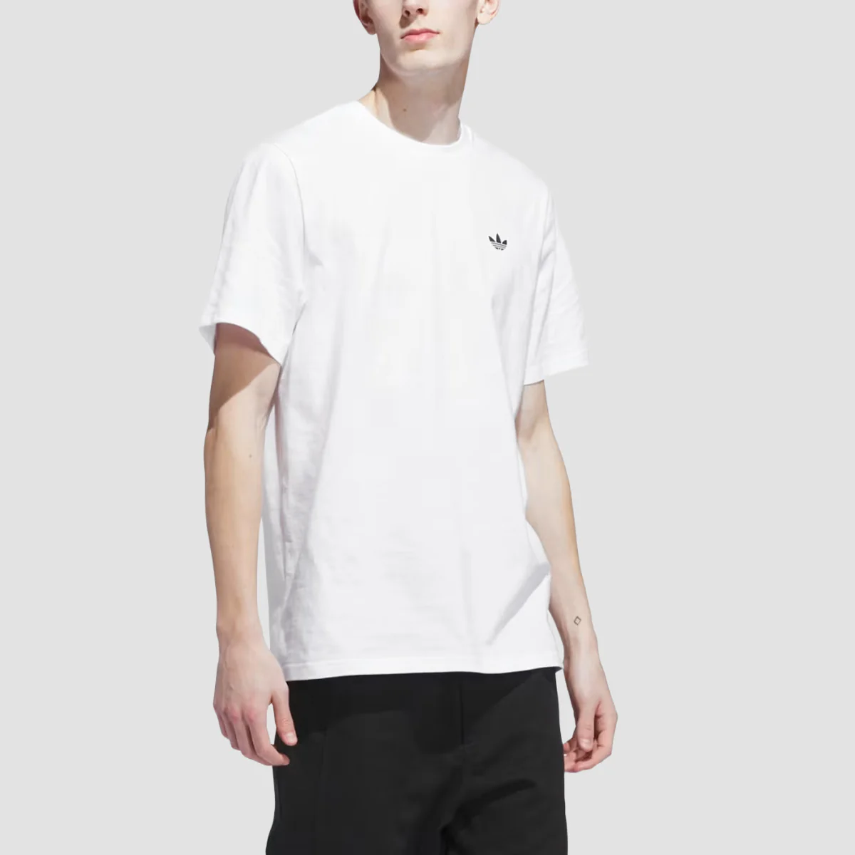 adidas 4.0 Logo T-Shirt (Gender Neutral) Wonder White/Black