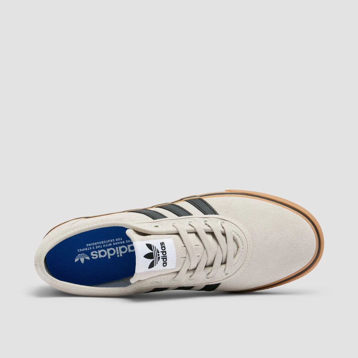 adidas Adi Ease Shoes - Crystal White/Core Black/Gum4 - Image 4