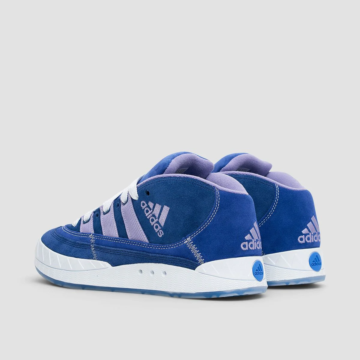 adidas Adimatic Mid X Maite Shoes - Victory Blue/Magic Lilac/Dark Blue - Image 3