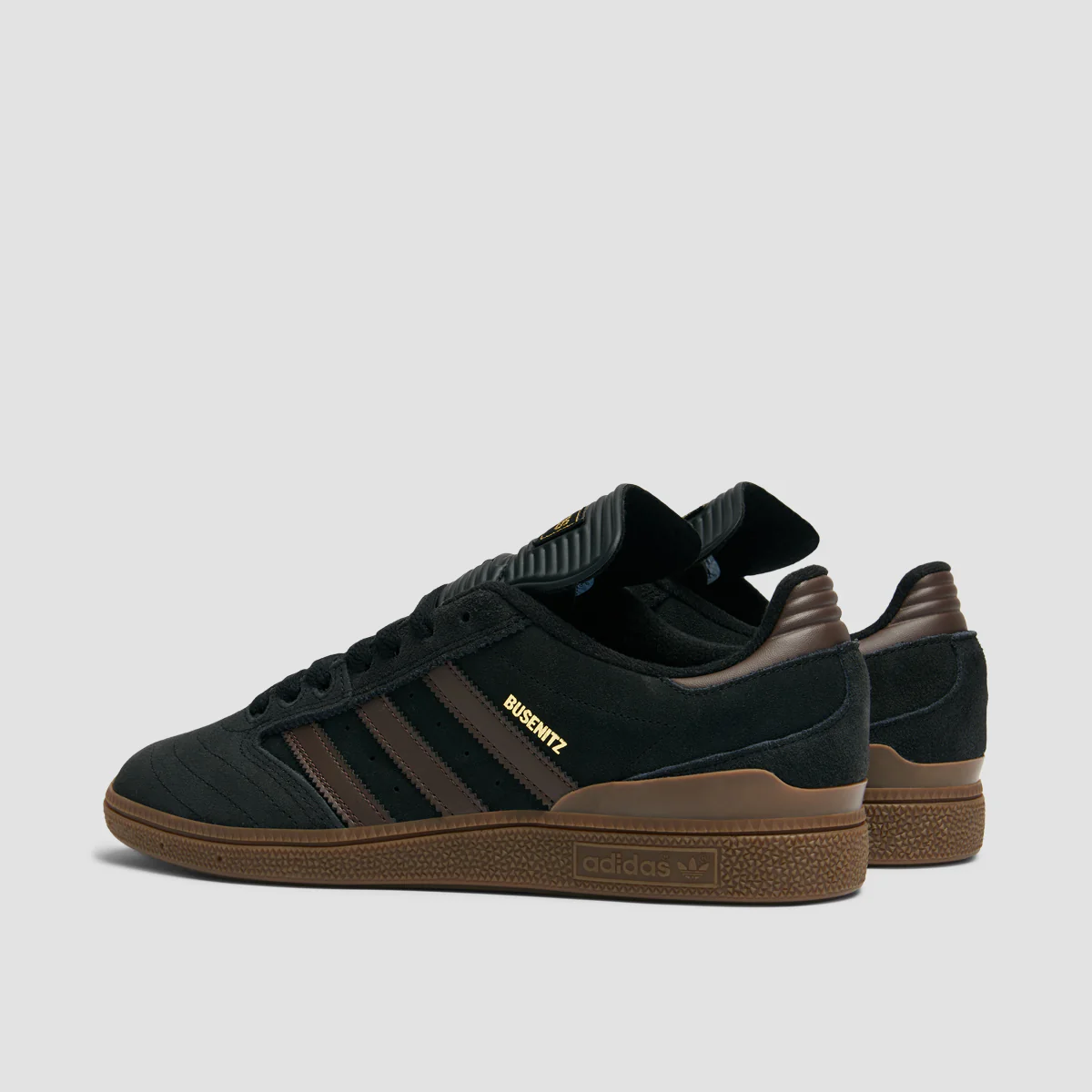 adidas Busenitz Shoes - Core Black/Brown/Gold Met - Image 3