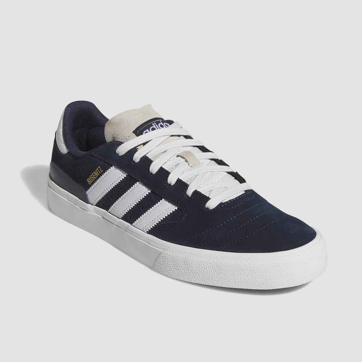 adidas Busenitz Vulc II Shoes - Collegiate Navy/Crystal White/Ftwr White - Image 2