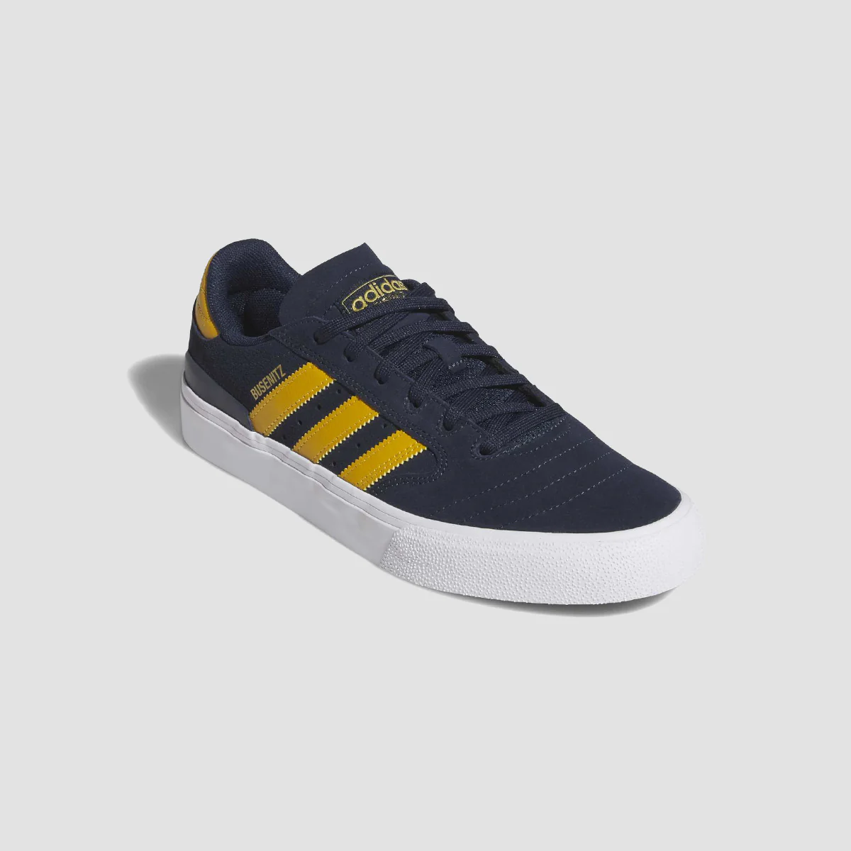 adidas Busenitz Vulc II Shoes - Collegiate Navy/Preloved Yellow/Ftwr White - Image 4