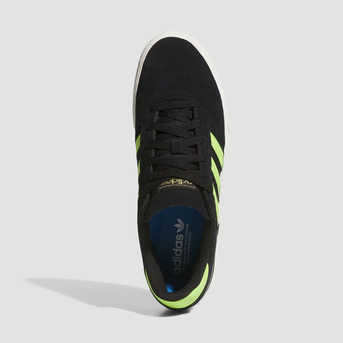 adidas Busenitz Vulc II Shoes - Core Black/Solar Slime/Gold Met. - Image 2