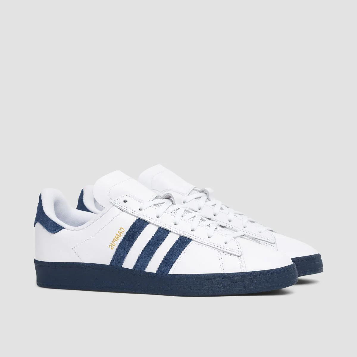 adidas Campus ADV Shoes - Footwear White/Collegiate Navy/Bluebird - Image 2