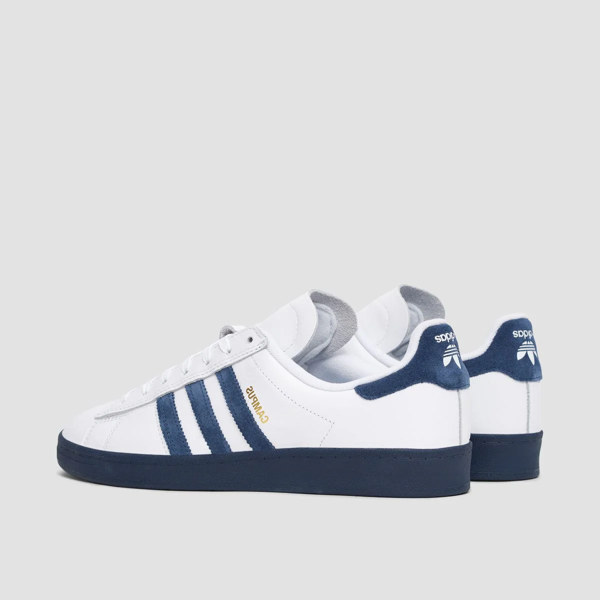 adidas Campus ADV Shoes - Footwear White/Collegiate Navy/Bluebird - Image 3