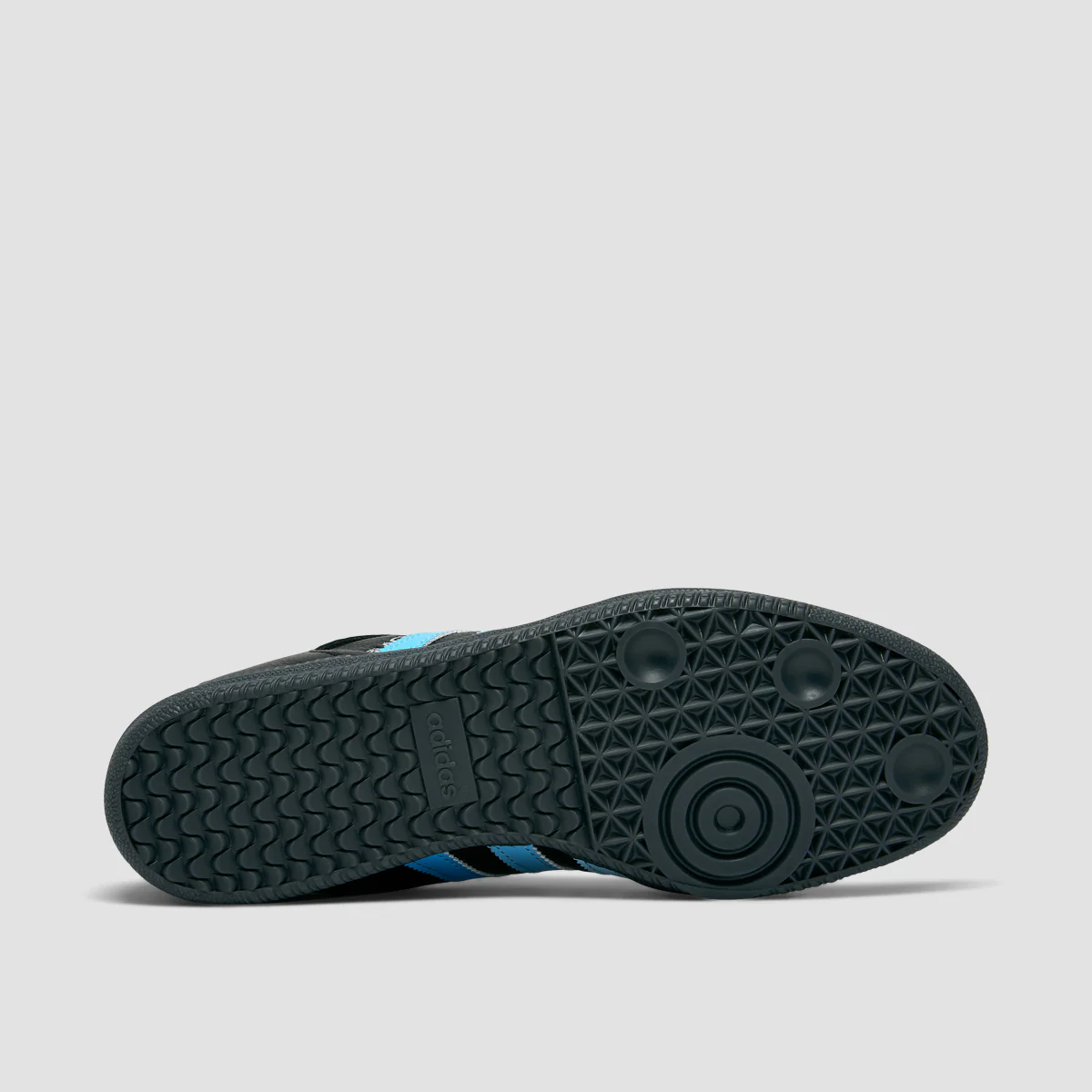 adidas CLTFC x Black Sheep Samba ADV Shoes - Core Black/Ftwr White/Ice Blue - Image 5