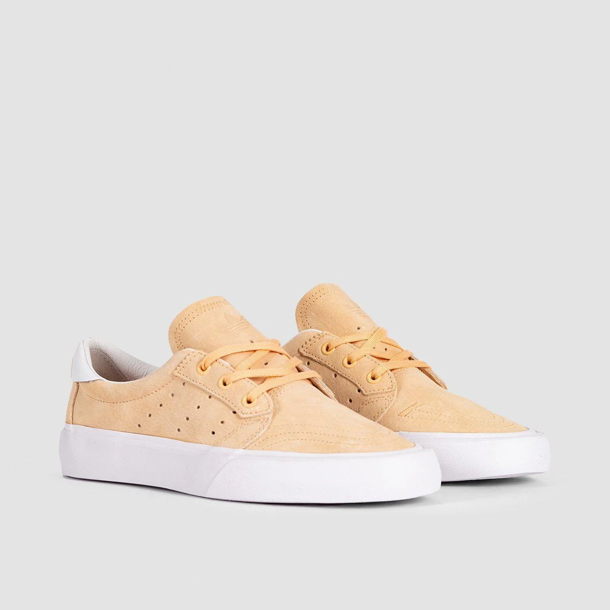 adidas Coronado Shoes - Glow Orange/Glow Orange/Footwear White - Image 2