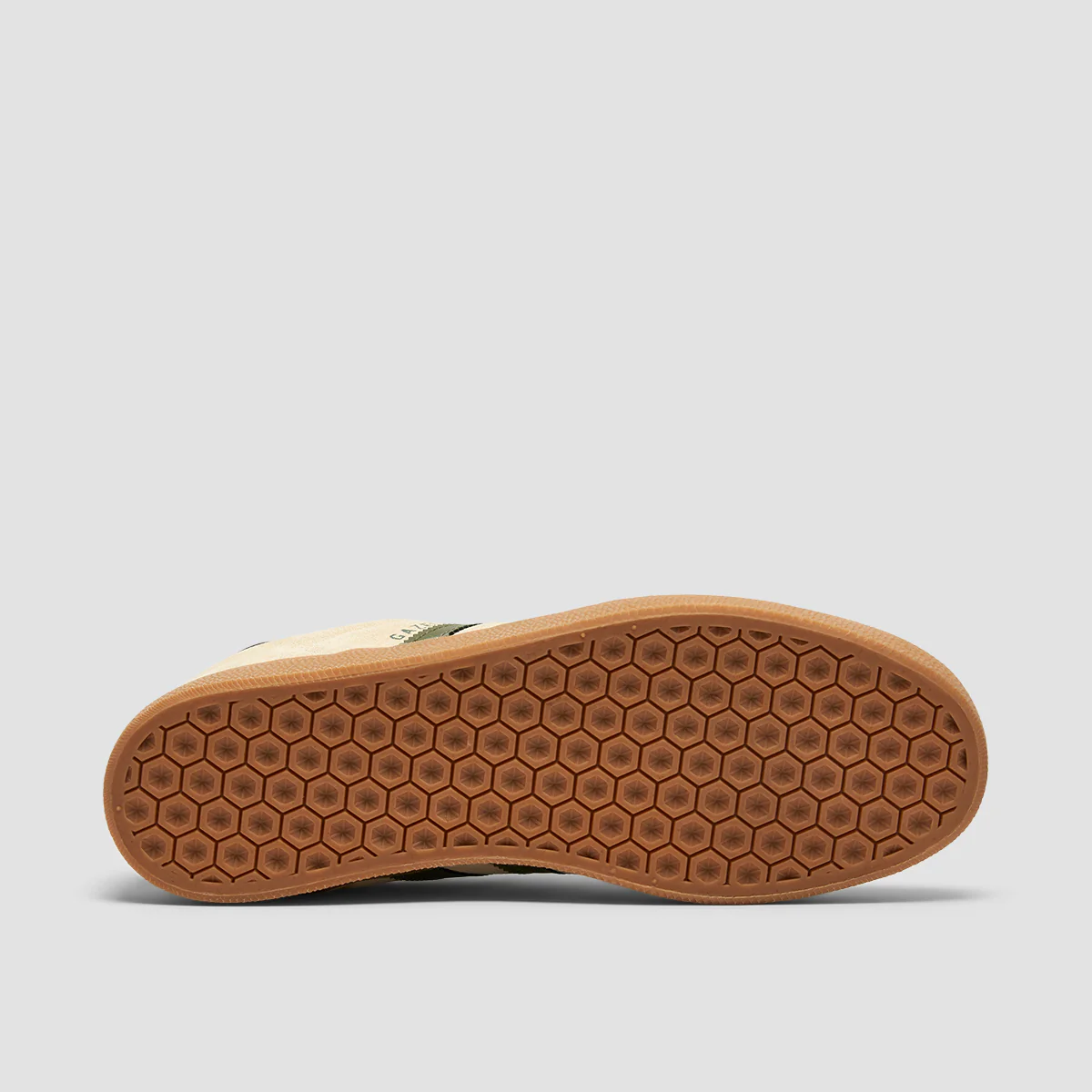 adidas Gazelle ADV Shoes - Ecru Tint/Focus Olive/Gum4 - Image 5