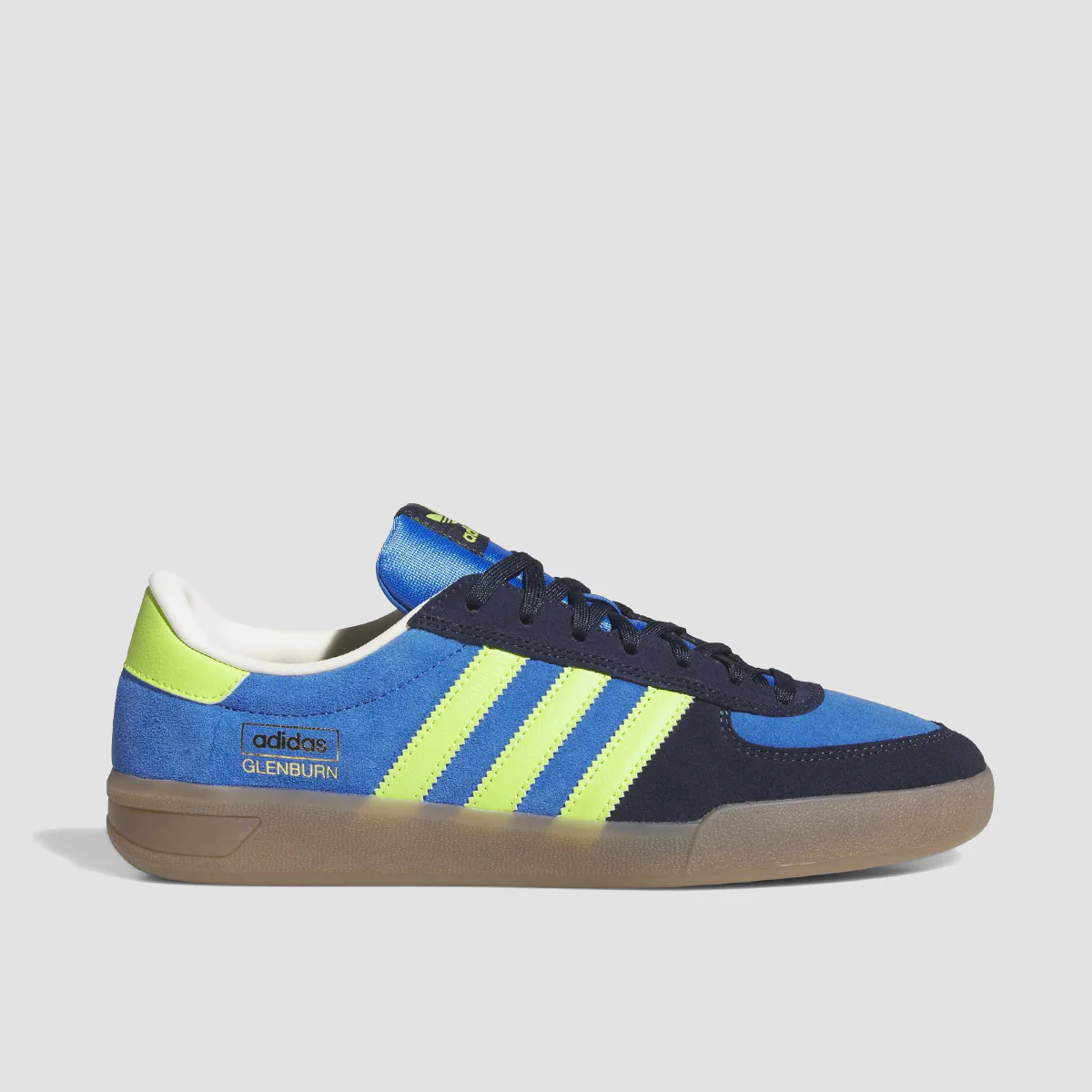 adidas Glenburn Shoes - Bright Royal/Semi Solar Slime/Collegiate Navy