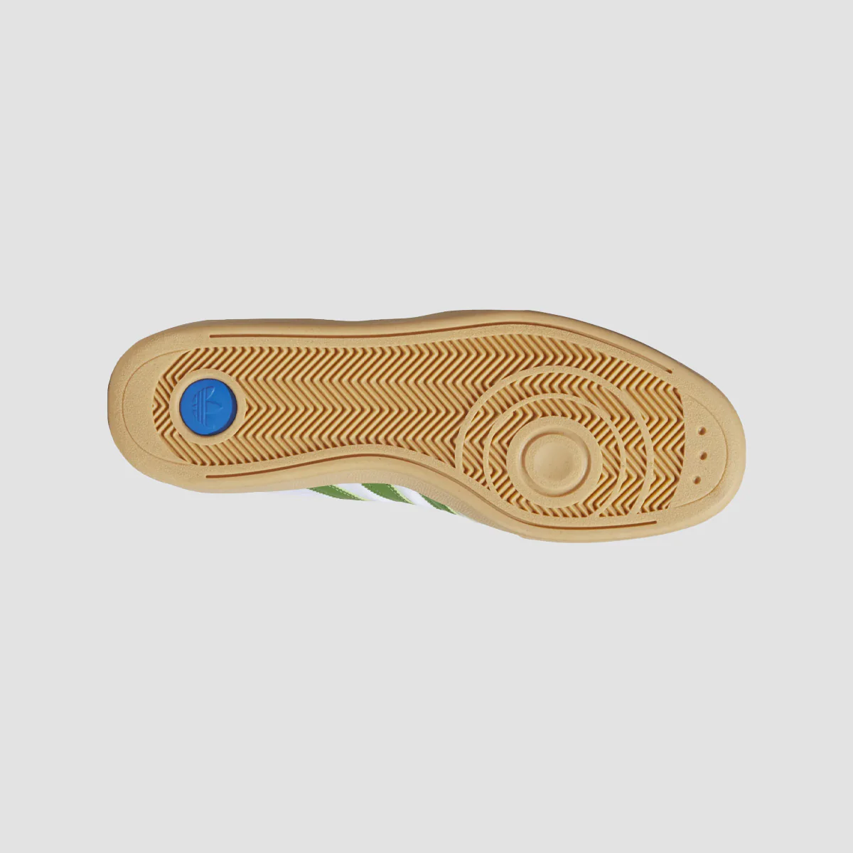 adidas Glenburn Shoes - Ftwr White/Crew Green/Gum 3 - Image 3