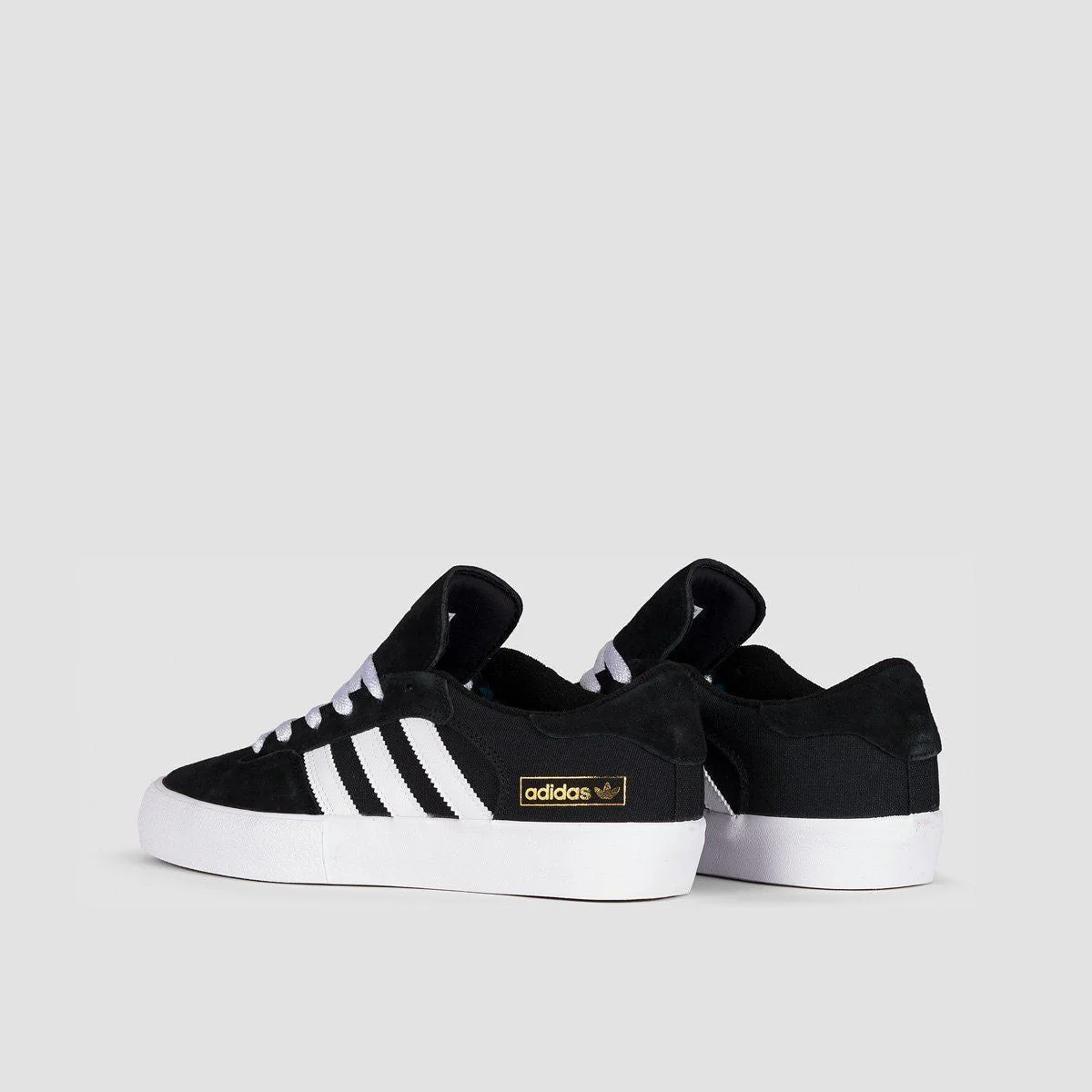 adidas Matchbreak Super Shoes - Core Black/Footwear White/Gold Metallic - Image 3