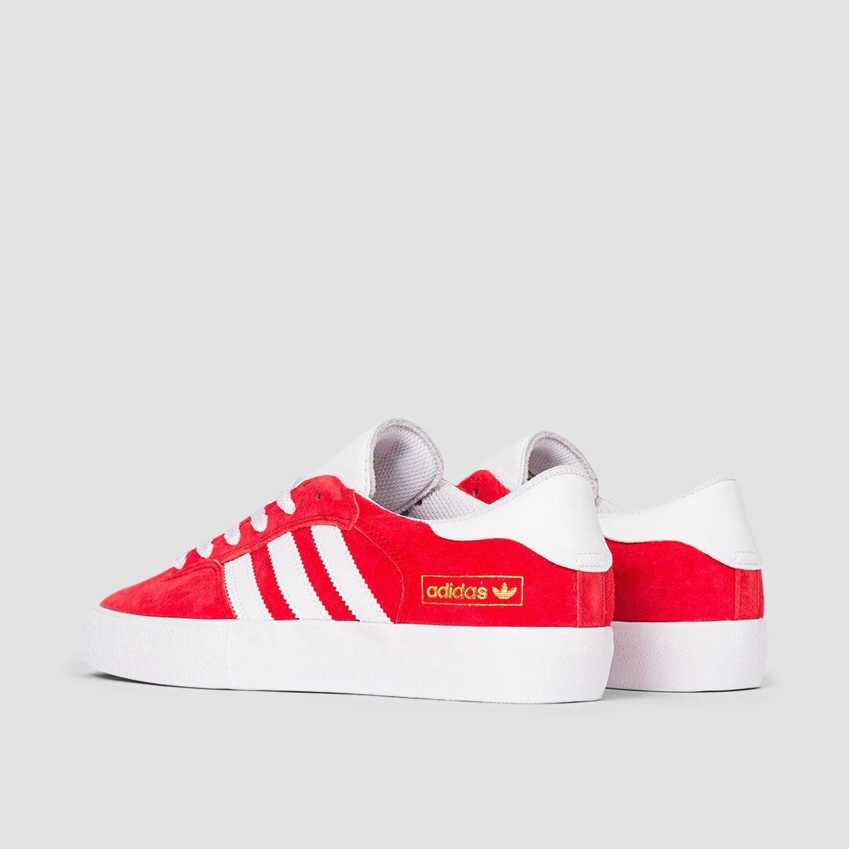 adidas Matchbreak Super Shoes - Scarlet/Footwear White/Gold Metallic - Image 3