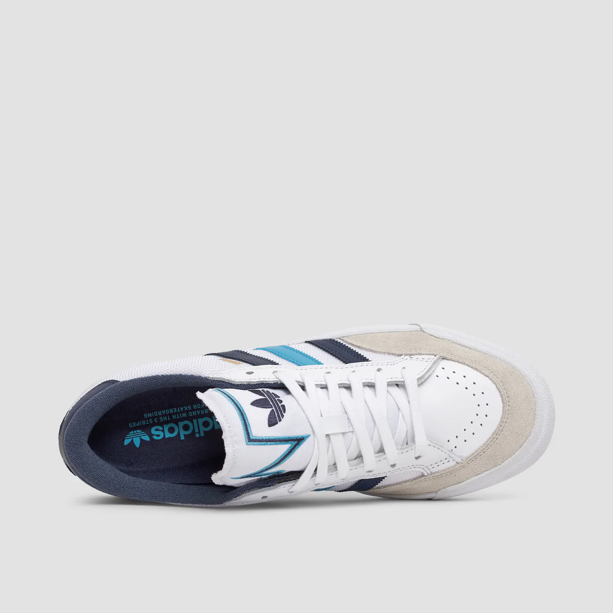 adidas Nora Shoes - Footwear White/Pre Blue/Shadow Navy - Image 4