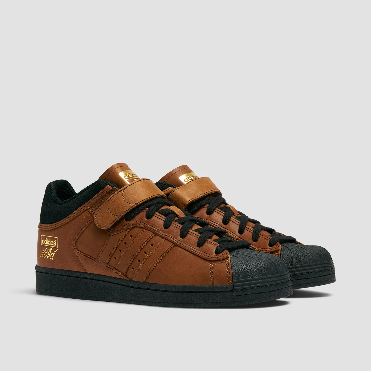 adidas Pro Shell ADV X Heitor Core Shoes - Black/Core Black/Core Black - Image 2