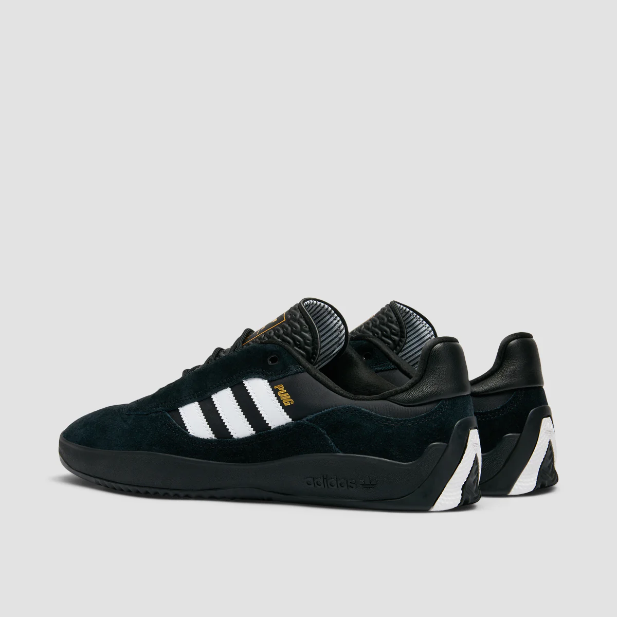 adidas Puig Shoes - Core Black/Ftwr White/Gold Metallic - Image 3