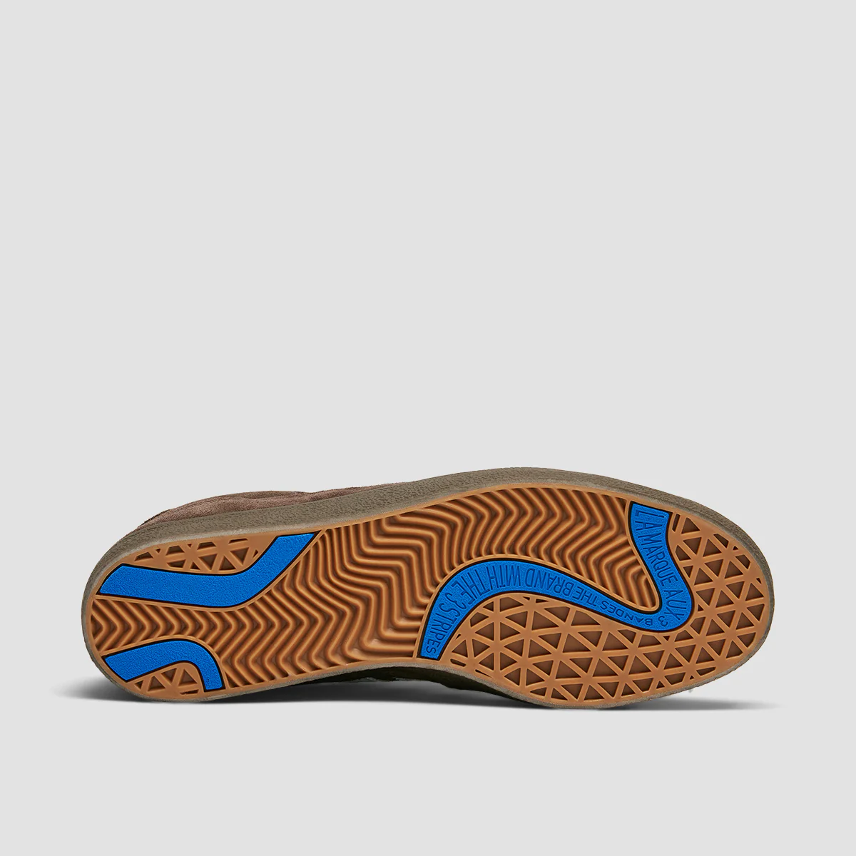 adidas Puig Indoor Shoes - Brown/Ftwr White/Bluebird - Image 5