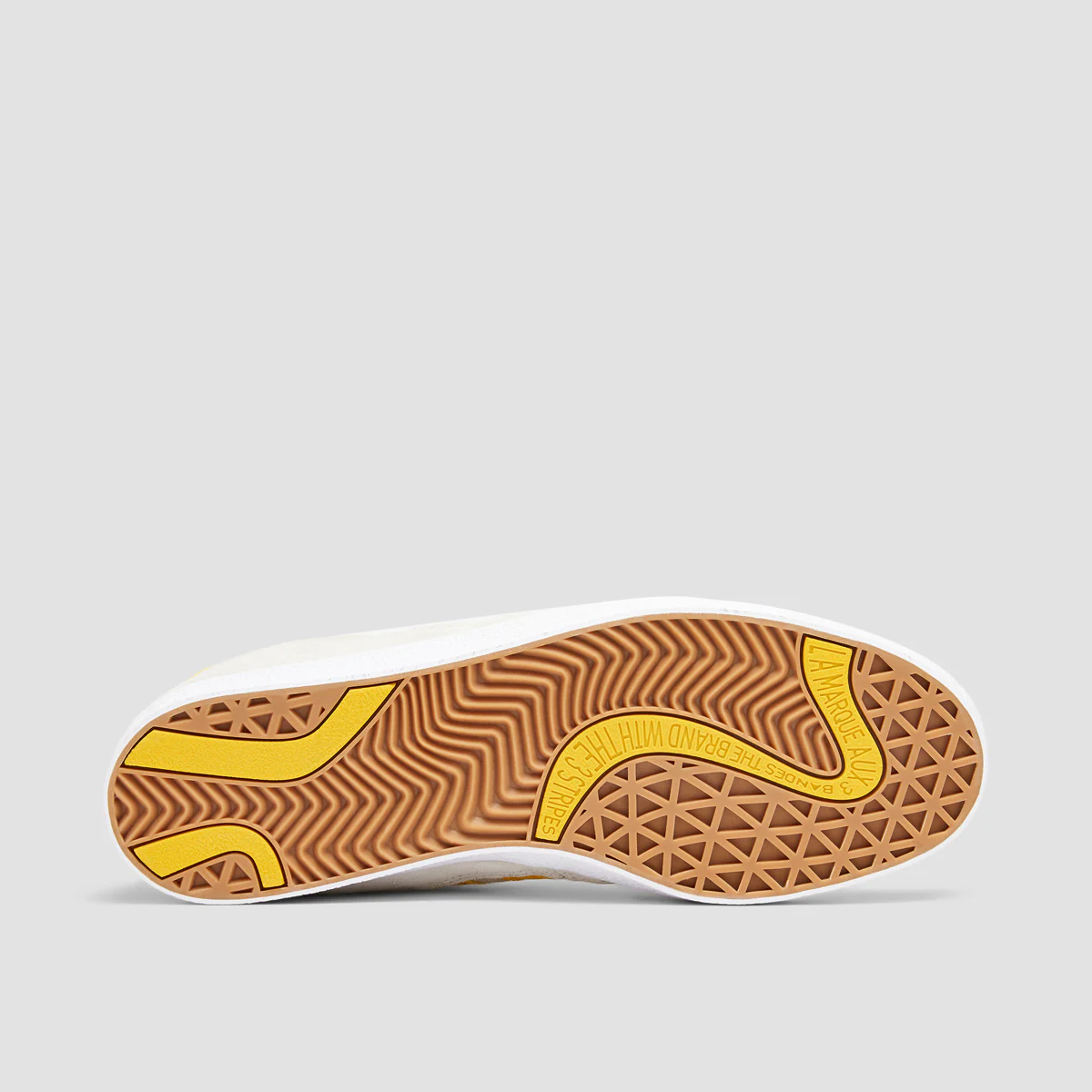 adidas Puig Indoor Shoes - Crystal White/Bold Gold/Ftwr White - Image 5