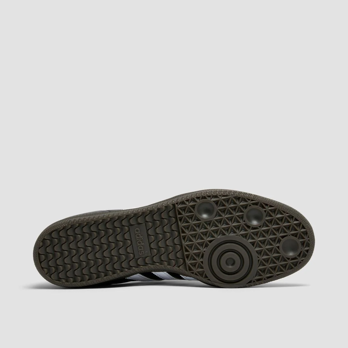 adidas Samba ADV Shoes - Core Black/Ftwr White/Gum5 - Image 5