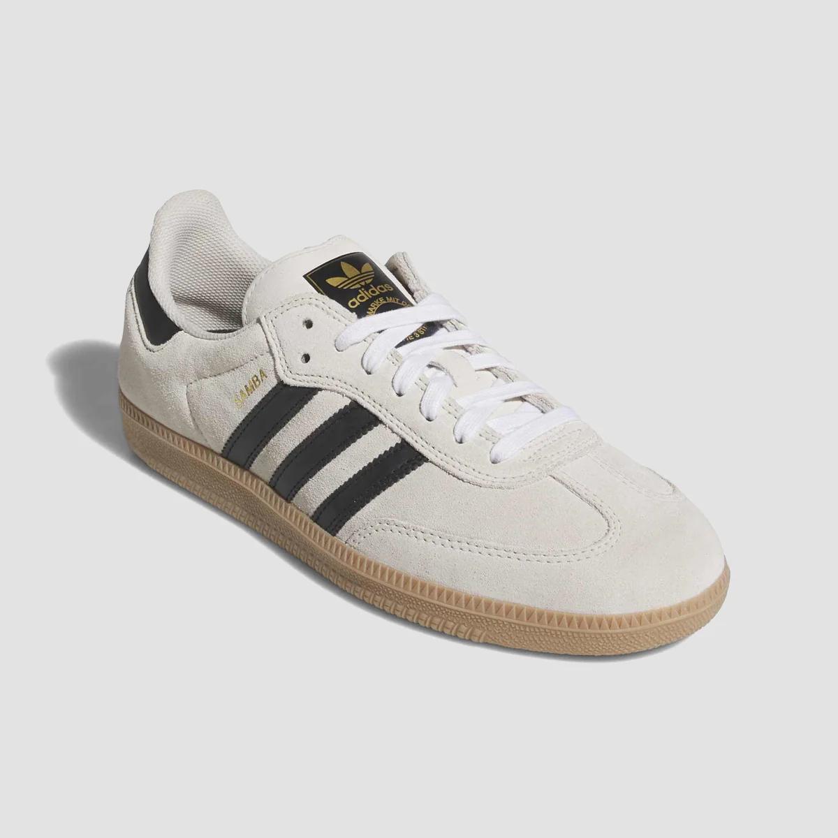 adidas Samba Adv Shoes - Alumina/Core Black/Gum4 - Image 2