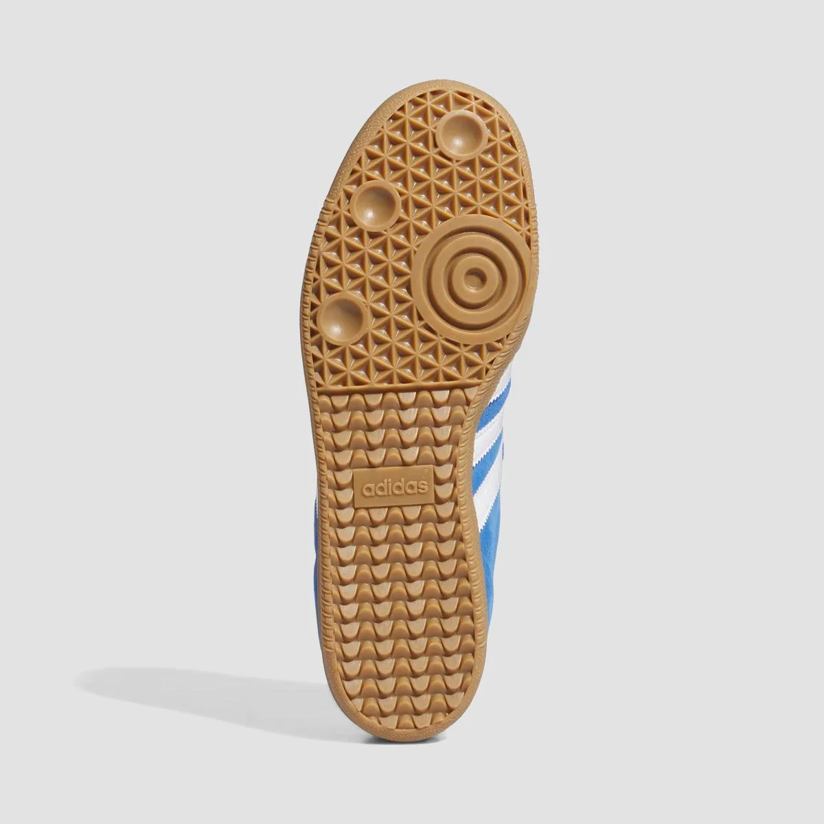 adidas Samba ADV Shoes - Bluebird/Ftwr White/Gold Met. - Image 3