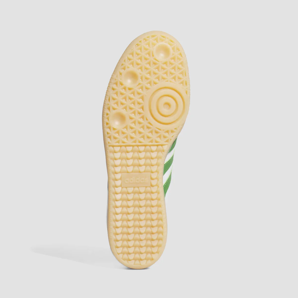 adidas Samba ADV Shoes - Ftwr White/Crew Green/Gum 3 - Image 3