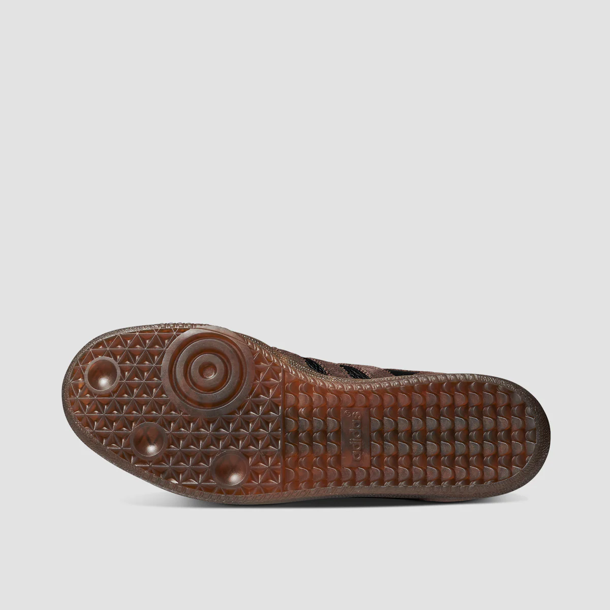 adidas Samba ADV X Kader Shoes - Core Black/Brown/Gum5 - Image 5