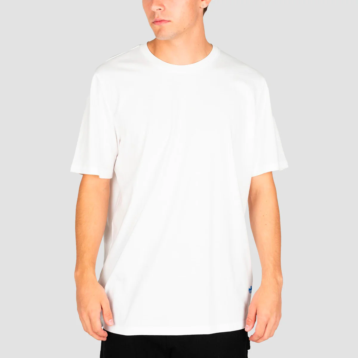 adidas Shmoo Art T-Shirt White/Bluebird/Royal Blue - Image 2