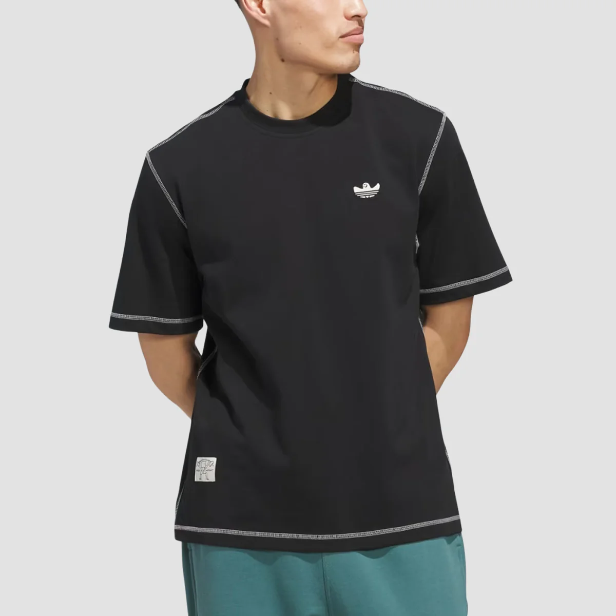 adidas Shmoofoil Heavyweight T-Shirt (Gender Neutral) Black