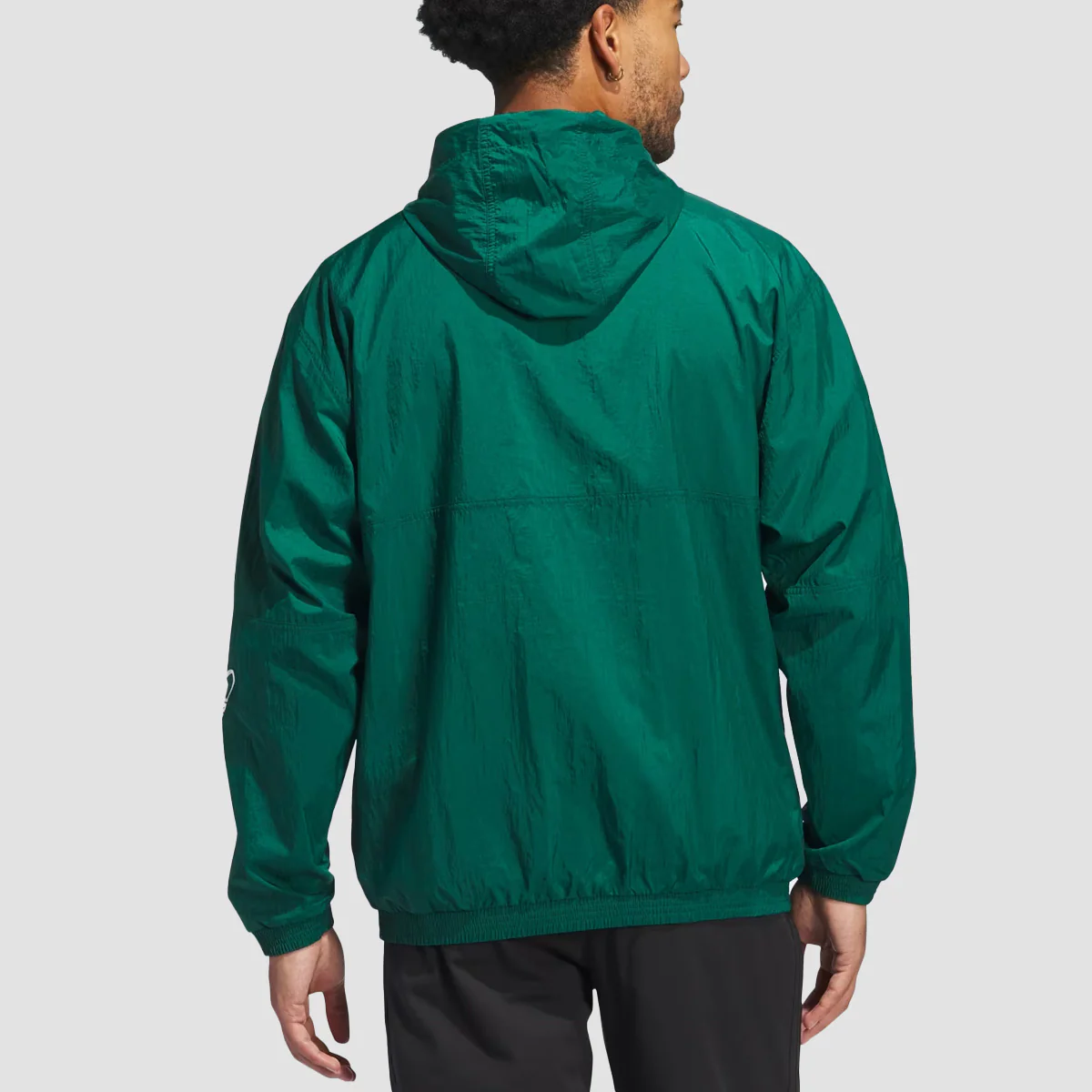 adidas Skateboarding Classic Anorak Jacket Collegiate Green - Image 2