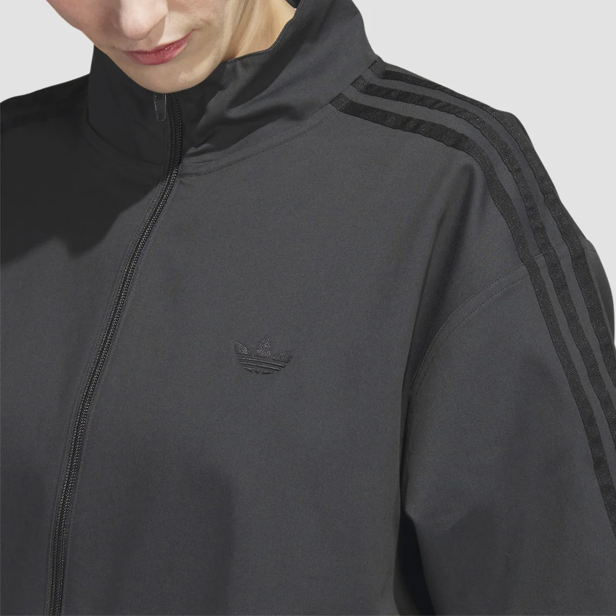 adidas Skateboarding Firebird Track Jacket (Gender Neutral) Carbon/Black - Image 3