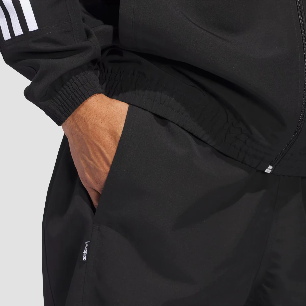 adidas Skateboarding Gatsele Track Pants (Gender Neutral) Black/White - Image 3