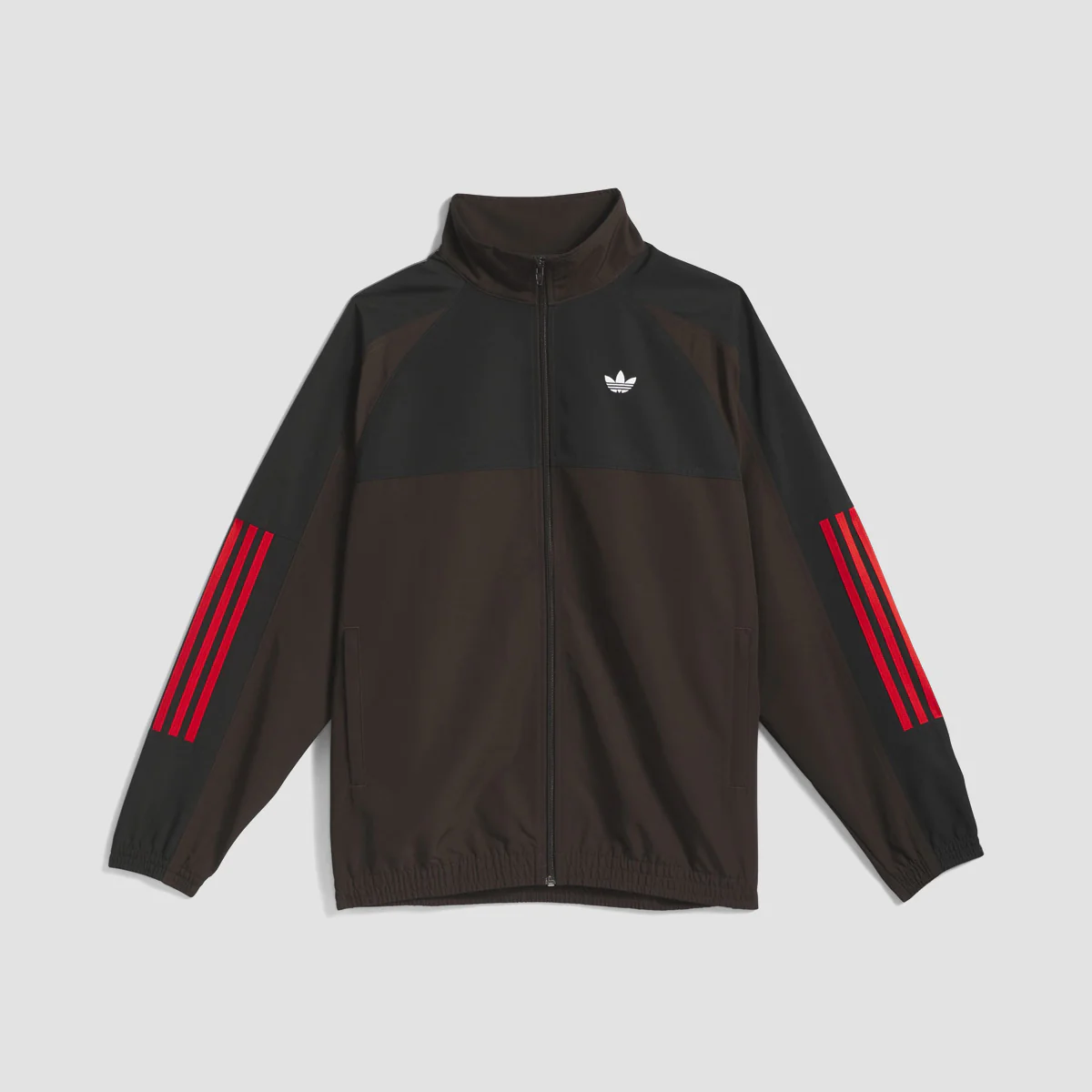 adidas Skateboarding Gatsele Track Track Jacket Aurora Coffee/White/Black - Image 4