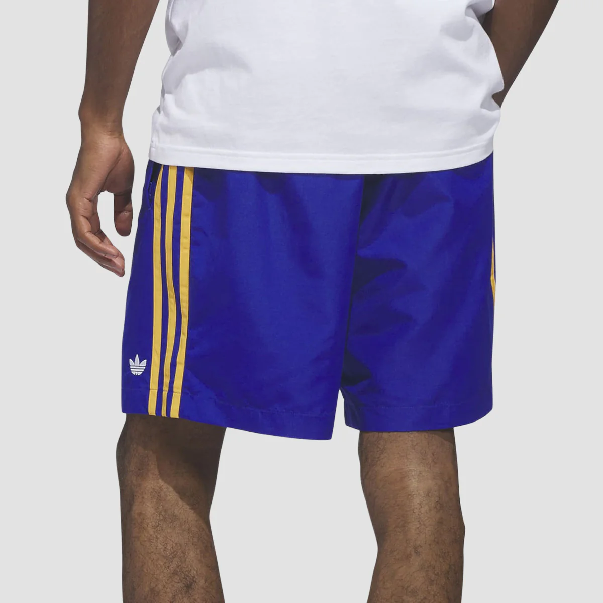 adidas Skateboarding Water Shorts Team Royal Blue/White/Preloved Yellow - Image 2