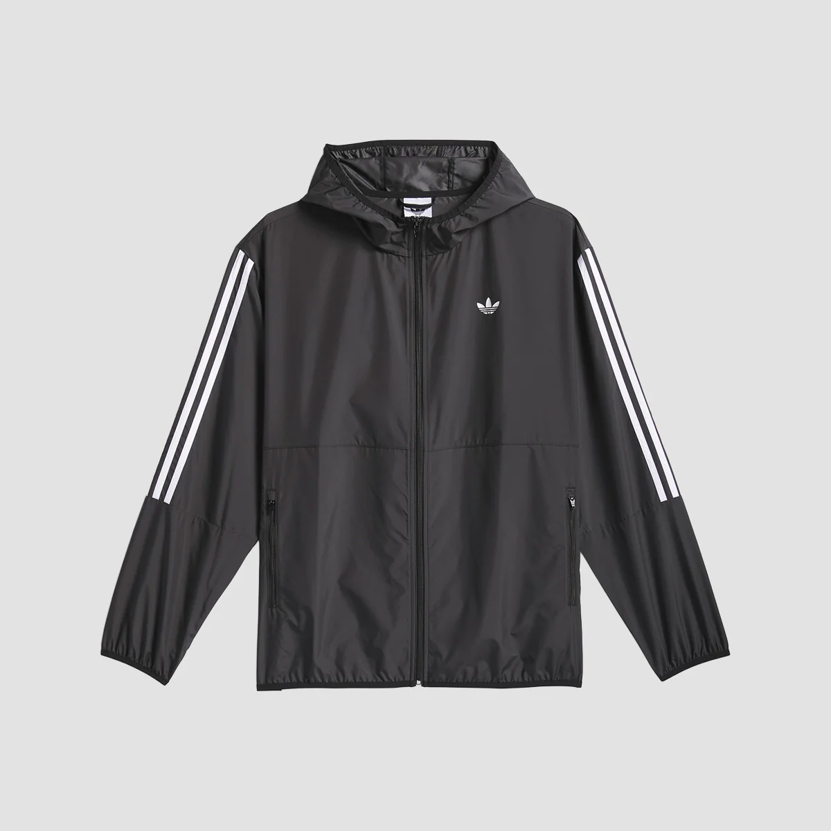 adidas Skateboarding Windbreaker Jacket (Gender Neutral) Black/White - Image 4