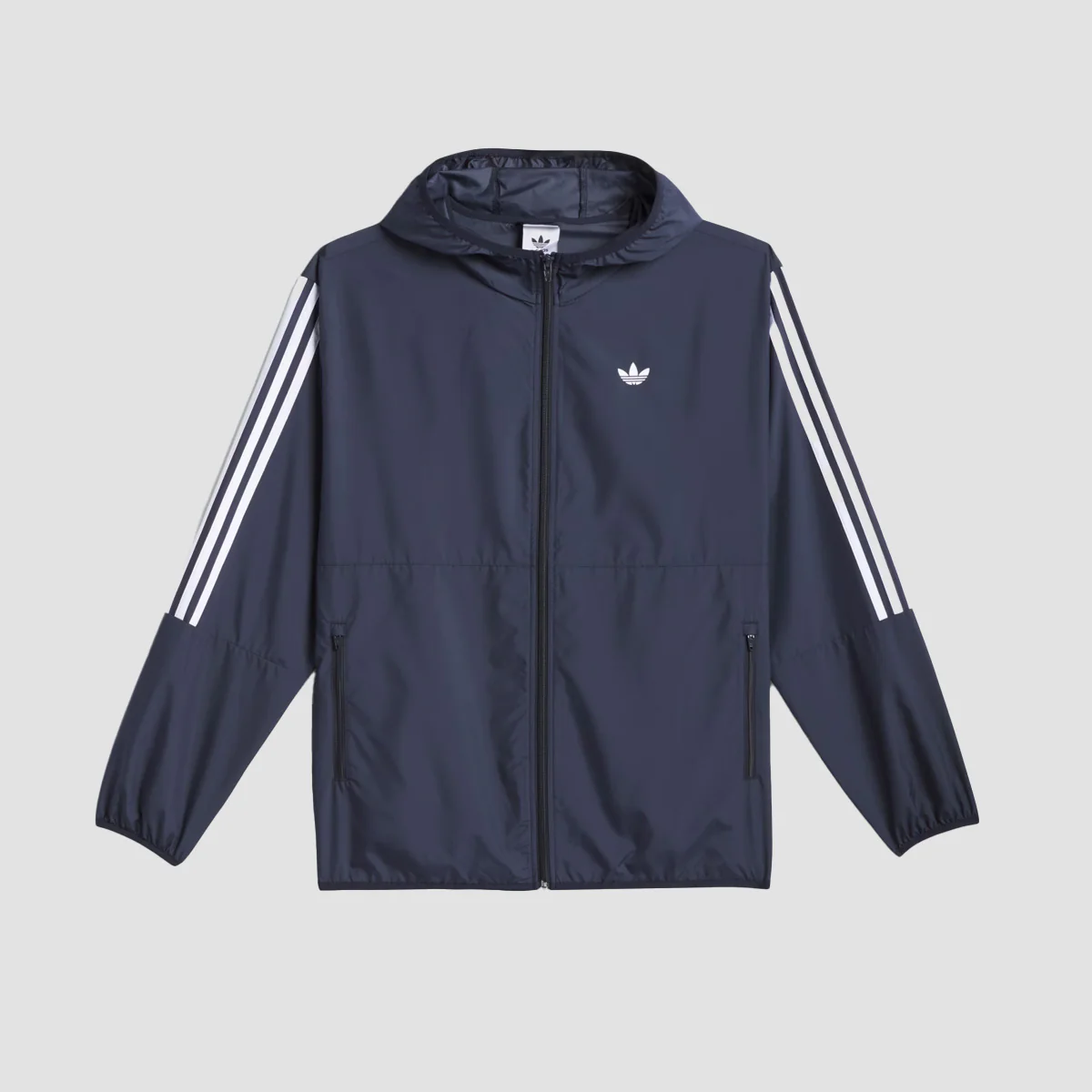 adidas Skateboarding Windbreaker Jacket (Gender Neutral) Legend Ink/White - Image 3