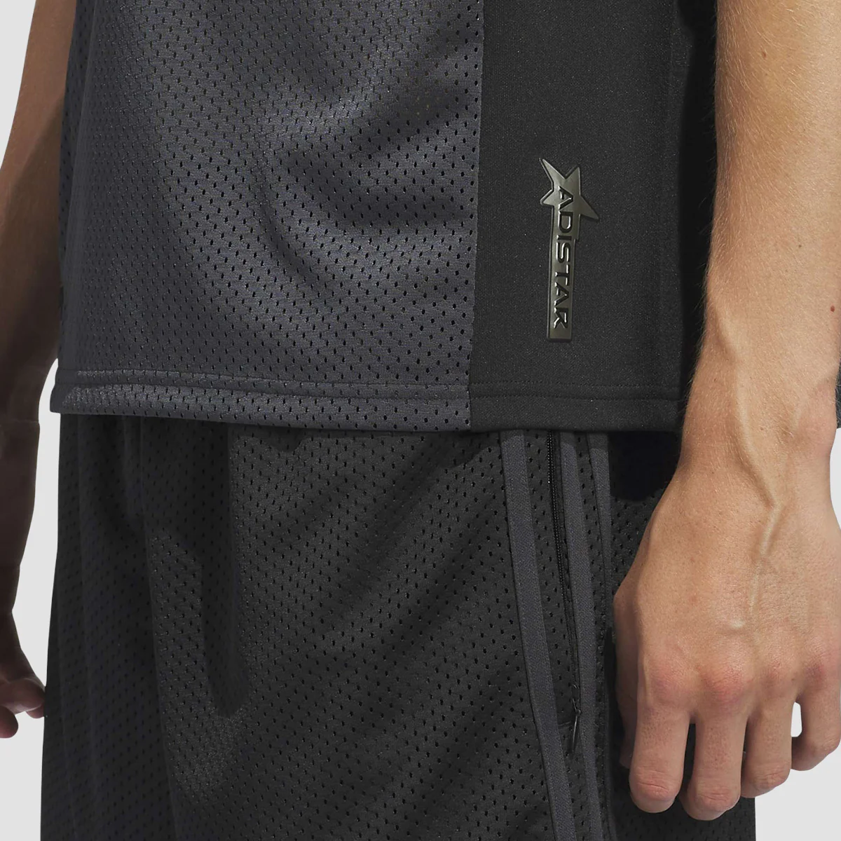 adidas Skateboarding X Tyshawn Football Jersey T-Shirt Black/Iron Met./Carbon - Image 4