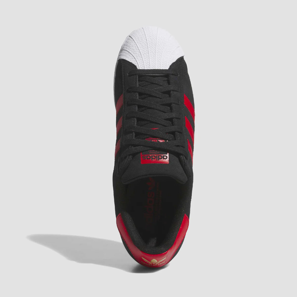 adidas Superstar Adv Shoes - Core Black/Better Scarlet/Ftwr White - Image 2