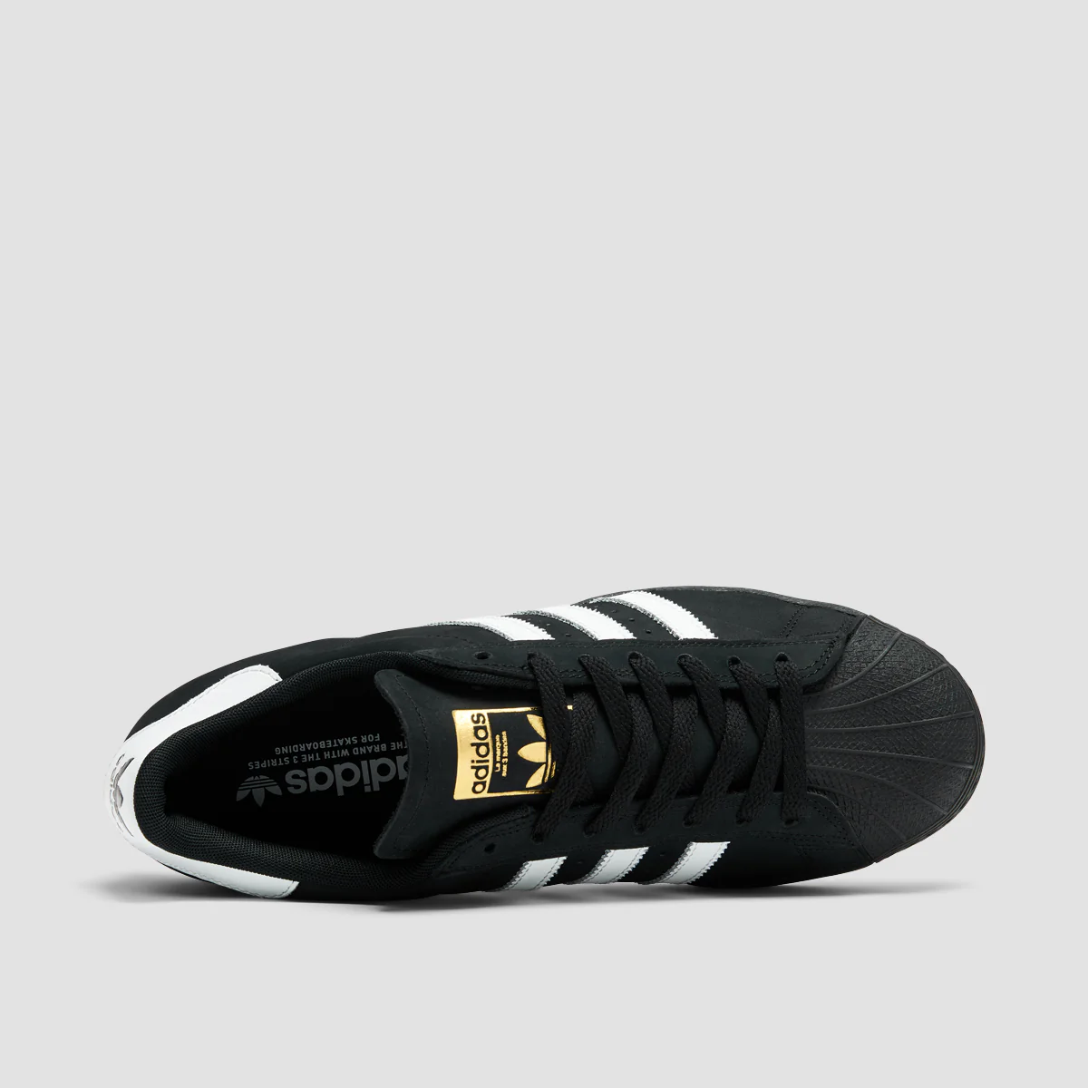 adidas Superstar ADV Shoes - Core Black/Ftwr White/Gold Met - Image 4