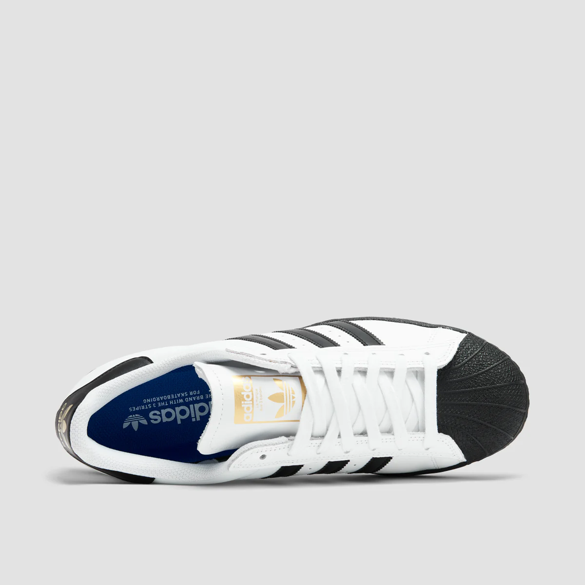 adidas Superstar ADV Shoes - Ftwr White/Core Black/Core Black - Image 4