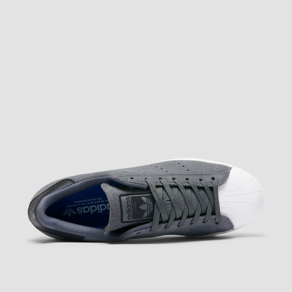 adidas Superstar ADV Shoes - Grey Five/Core Black/Ftwr White - Image 4