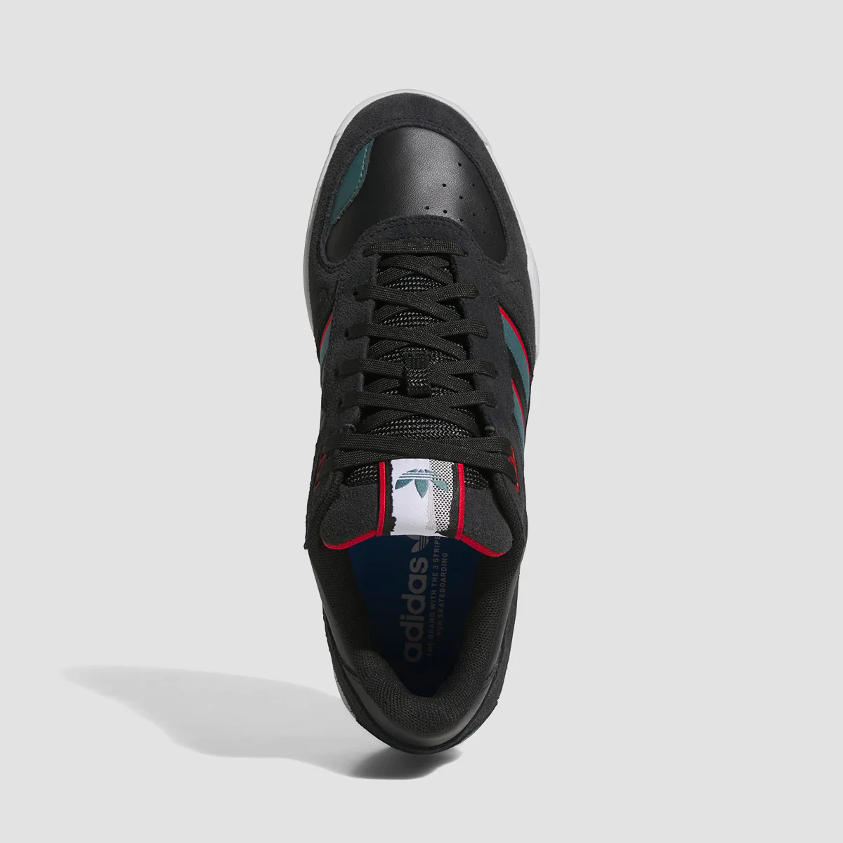 adidas Tekkira Cup Shoes - Core Black/Preloved Teal/Better Scarlet - Image 2