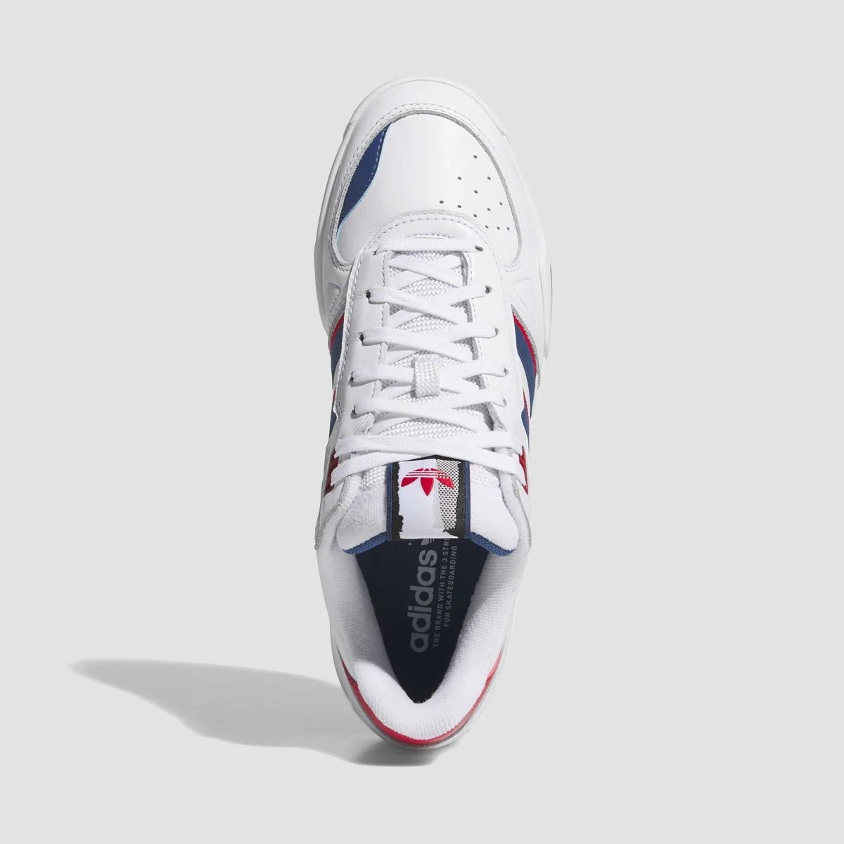 adidas Tekkira Cup Shoes - Ftwr White/Dusky Petrol/Better Scarlet - Image 3