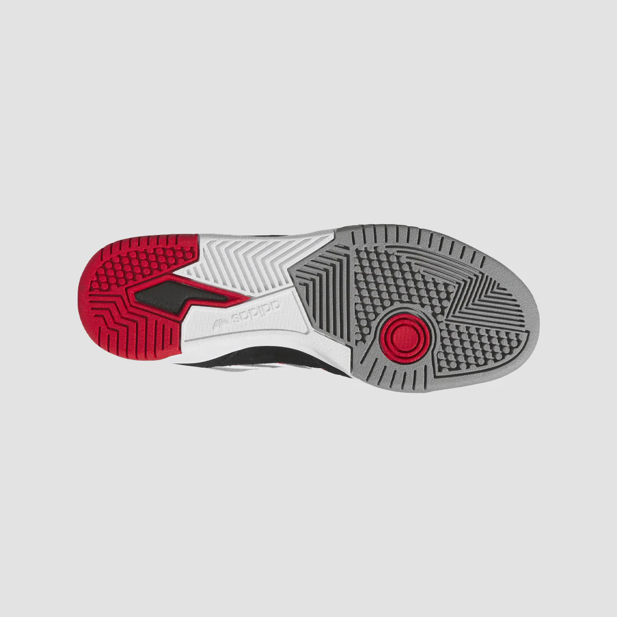 adidas Tekkira Cup Trainers - Core Black/Ftwr White/Better Scarlet - Image 3