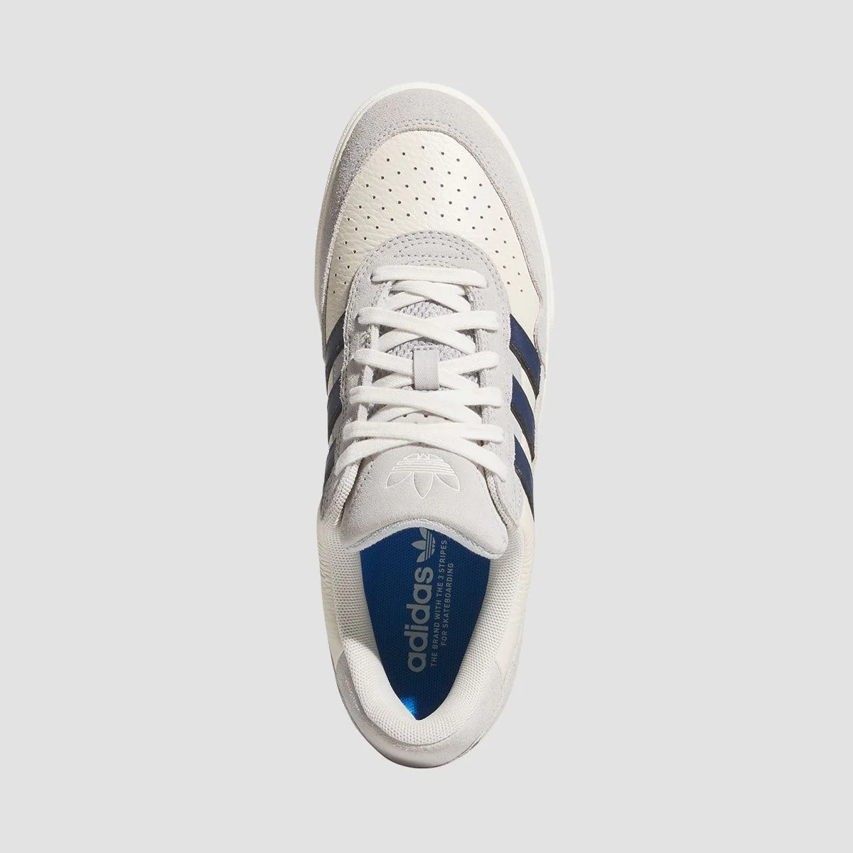 adidas Tyshawn II Shoes - Grey Two/Collegiate Navy/Chalk White - Image 2