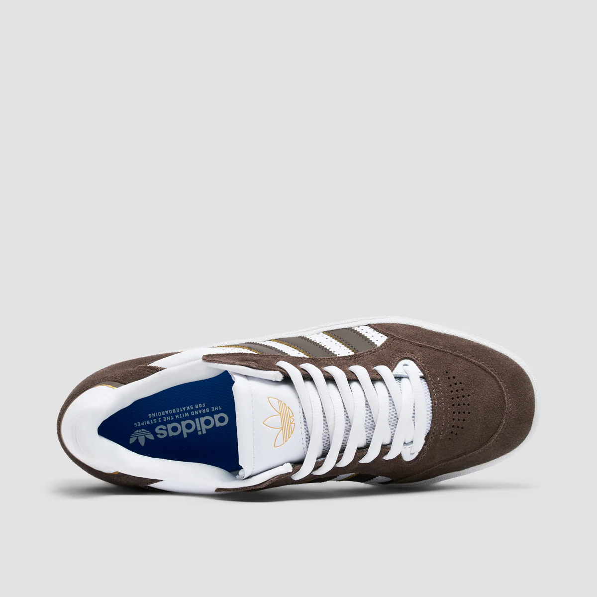 adidas Tyshawn Low Shoes - Brown/Ftwr White/Gold Met - Image 4