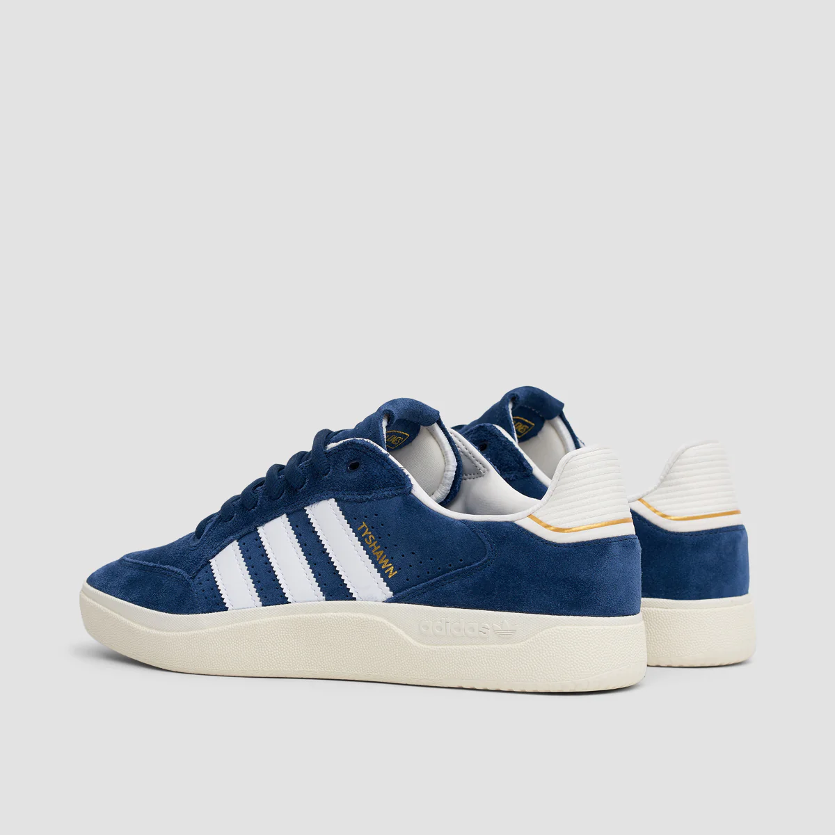 adidas Tyshawn Low Shoes - Collegiate Navy/Footwear White/Core white - Image 3