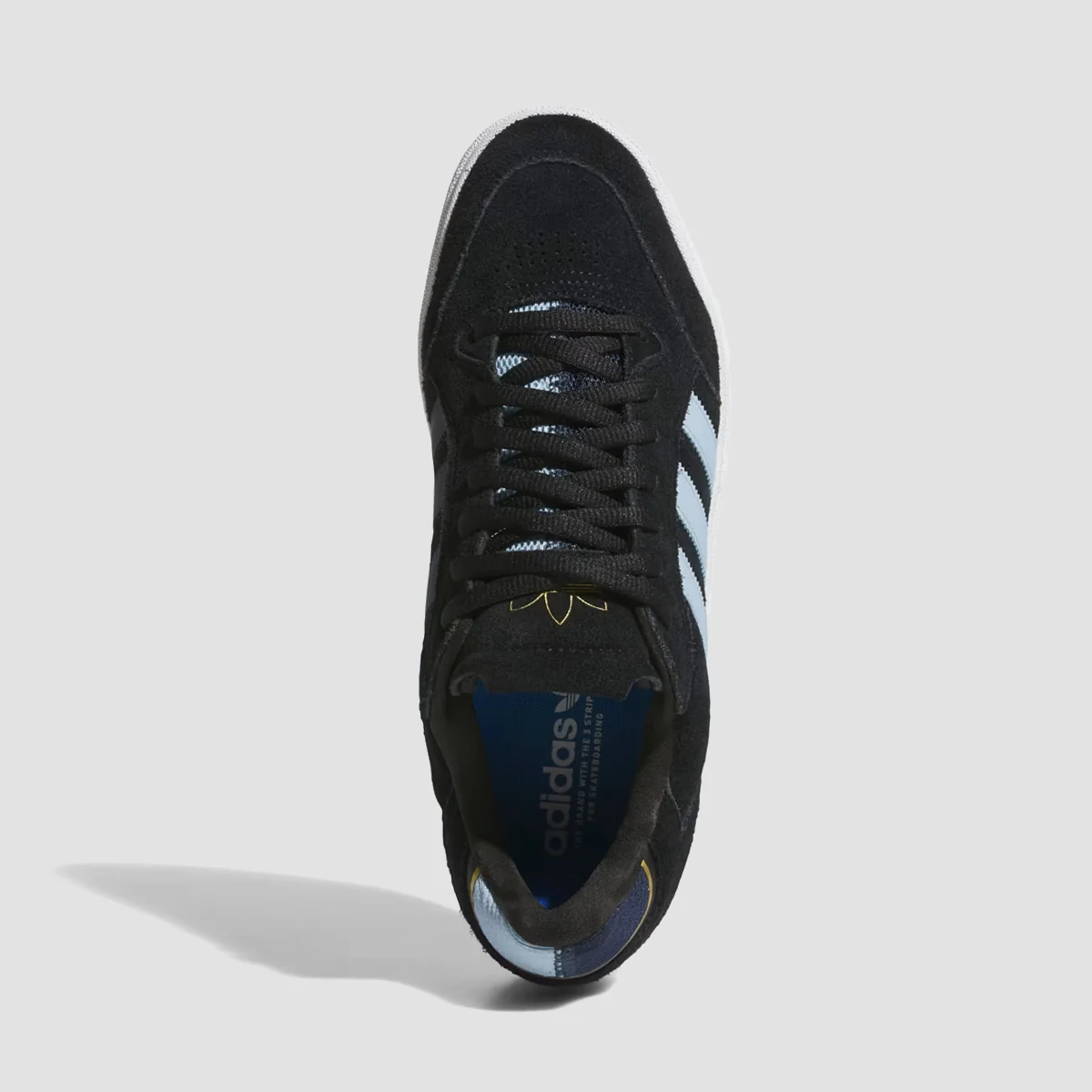 adidas Tyshawn Low Shoes - Core Black/Clear Sky/Collegiate Navy - Image 2